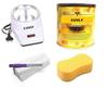 CUVLY Wax Machine Wax Heater Machine, 600 gram Hot Wax Cream, 70 pieces Wax Strips and Knife, Hair removal Waxing Kit, Wax Kit for women and mens, Wax Heater Combo (GOLD WAX) view 1