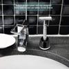 Holder, Shaving Brush Stand, Durable High-Quality Aluminum Material for Household Men Bathroom Use Manual Razors view 2