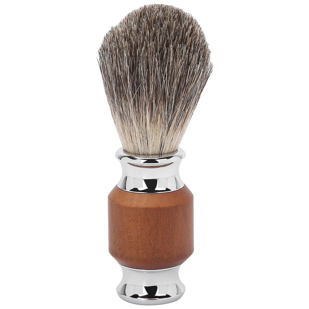 Beard Shaving Brush, Compact Hair Shaving Brush Shaving Brushes Men Beard Brush Soft for Travel for Home for Salon