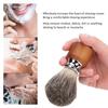 Beard Shaving Brush, Compact Hair Shaving Brush Shaving Brushes Men Beard Brush Soft for Travel for Home for Salon view 3