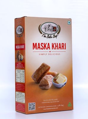 maska khari added butter flover tea time with snack 200gm, ithe bake shop