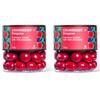 Entisi Premium Chocolate Coated Cranberry Dragees Jar - Pack of 2, 120 gram Each view 1