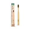 BambooIndia Bamboo Toothbrush Soft Manual For Adults | BPA Free Dual Charcoal Black Soft Bristles | Antibacterial & Biodegradable Handle | 100% Natural & Eco-Friendly | Pack of 1 view 1