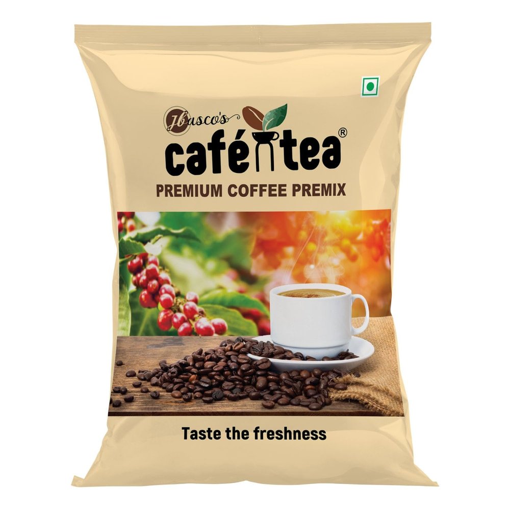 Caf N Tea Regular Instant Coffee Premix | 1kg Pack (Makes 80 Cups) | 100% Natural Coffee Powder|Quick & Easy Brew