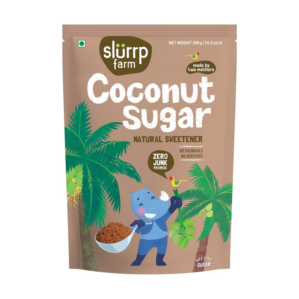 Slurrp Farm Coconut Sugar  Natural Sweetener, 300g