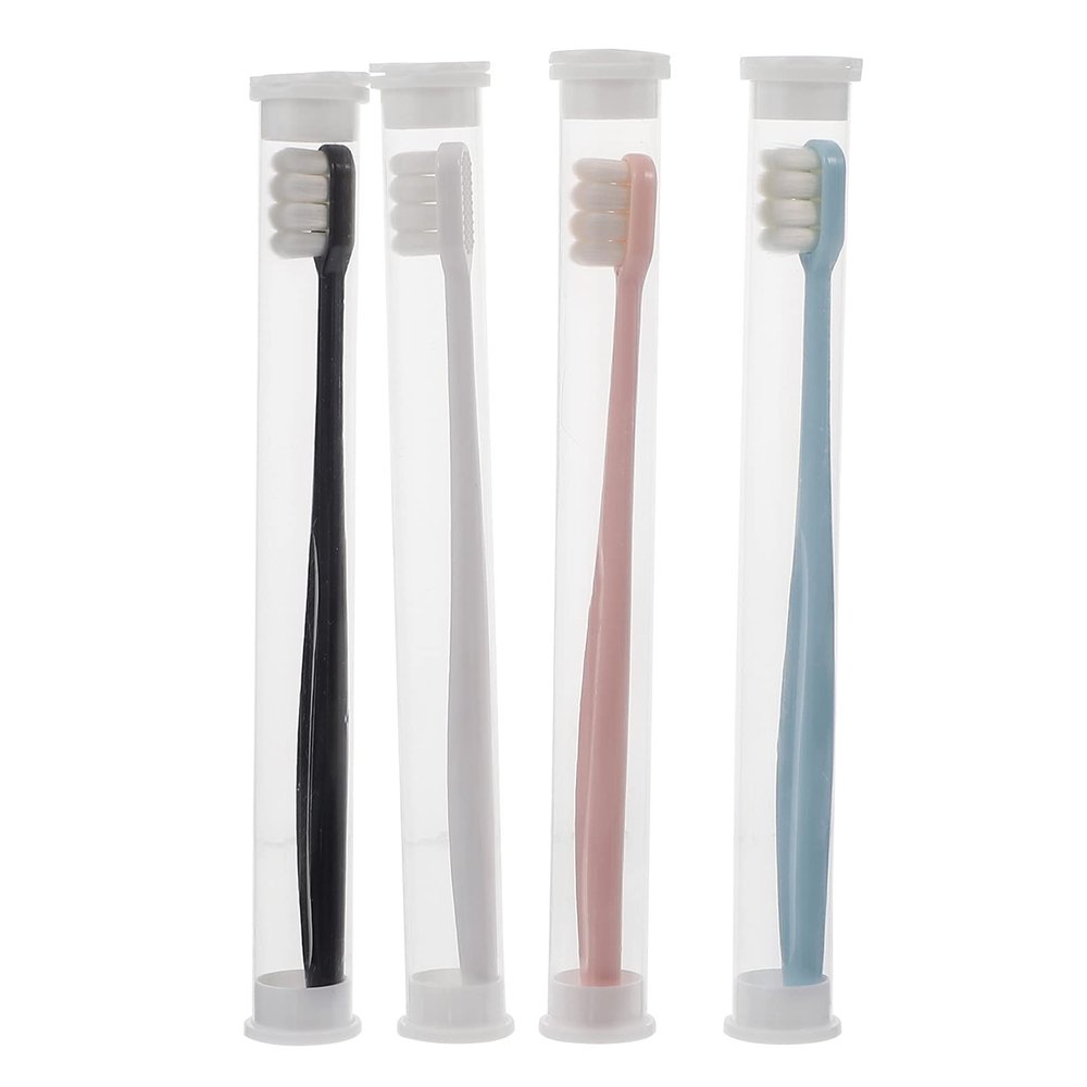 ARTIBETTER 4Pcs Extra Soft Toothbrush Ultra Toothbrush Manual Toothbrush for Fragile Gums Adult Kid Children