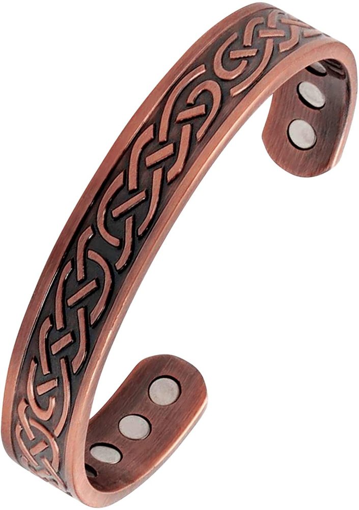 JOTO Copper bracelet for women and men (10 magnets)