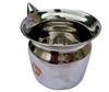 The Yogis 304 Grade Stainless Steel Ayurvedic Jal Neti Pot for Sinus Congestion and Nasal Cleansing Steel Jal Neti Pot for Nasal Wash | Size: 500mL | With - 1 Rubber Neti and 1 Eye Wash Cup view 3