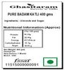 Ghasitaram Gifts Rakhi Gifts for Brothers Rakhi Sweets - Pure BADAM KATLI 400 GMS with Beads Rakhi view 2