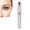Electric Eyebrow Trimmer, Simple to Operate Portable Electric Eyebrow Shaver Detachable Cutter Head with Hair Brush for Home Travel view 2