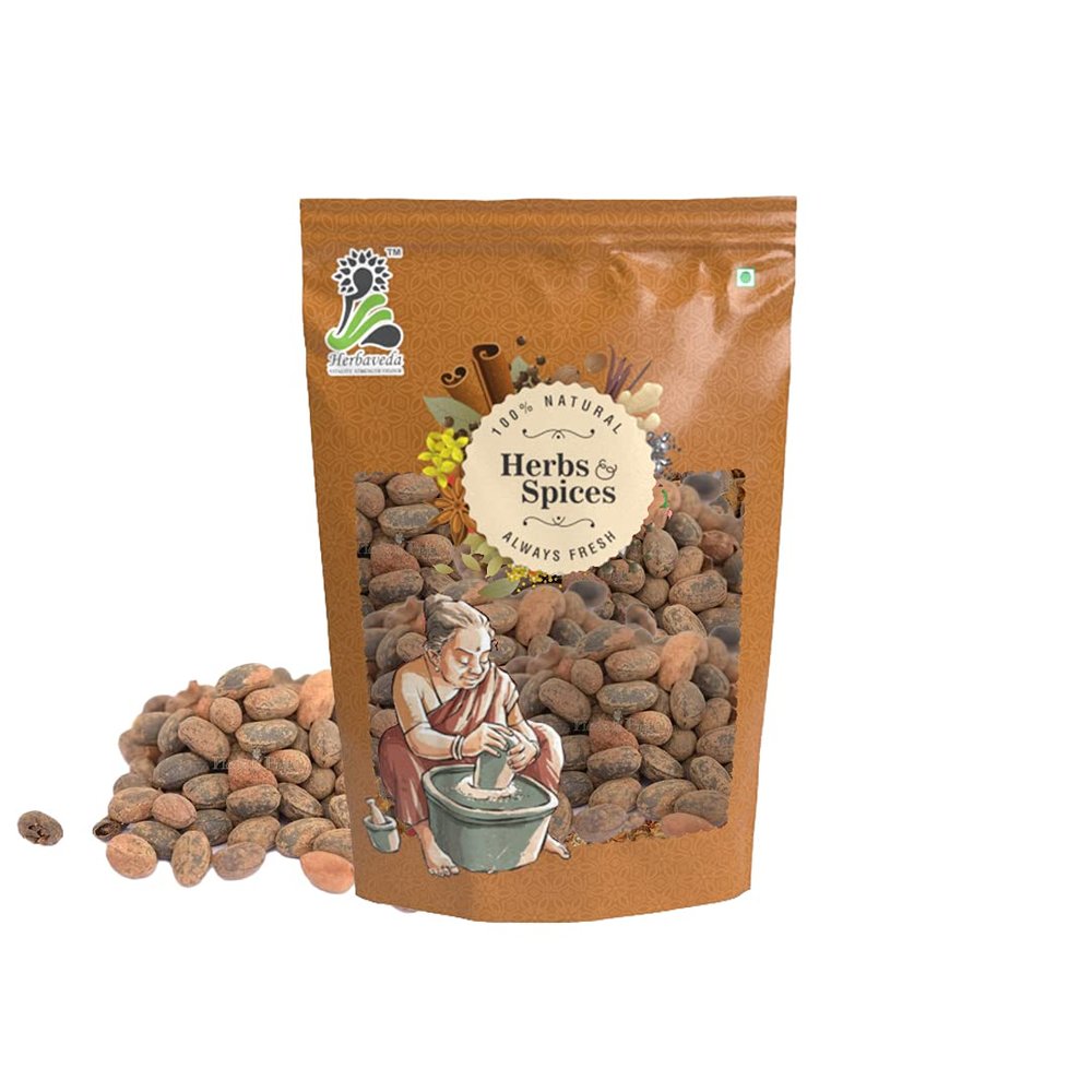Herbaveda Jamalgota Seeds | Croton Tiglium Jamalghota Plant Extract | Natural Herbal Remedy | Jamal Gota Seeds | Easing Joint and Nerve Pains | (100 Grams)