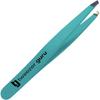 Tweezer Guru Slant Eyebrow Tweezers for Women & Men - Precision Tweezers for Eyebrows, Facial Hair & Ingrown Hair Removal - Professional Stainless Steel (Teal) view 1