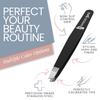 Tweezer Guru Slant Eyebrow Tweezers for Women & Men - Precision Tweezers for Eyebrows, Facial Hair & Ingrown Hair Removal - Professional Stainless Steel (Teal) view 2