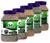 HDC Siridhanya Unpolished positive Natural millets Buchhi method prepared Combo Pack of 5 (Each five millets Foxtail, Kodo, Barnnyard, Little & Browntop Gwt.500 grams in Jar) origin from south india view 1