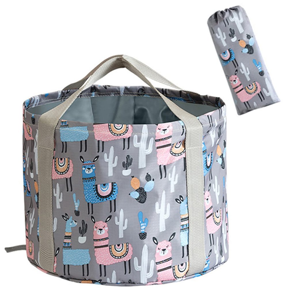 ABSOK Collapsible Bucket, Portable Travel Foot Bath Tub, Foot Spa Soaking Feet Home Pedicure Basin, Large Feet, Foldable Water Bucket for Travel Camping