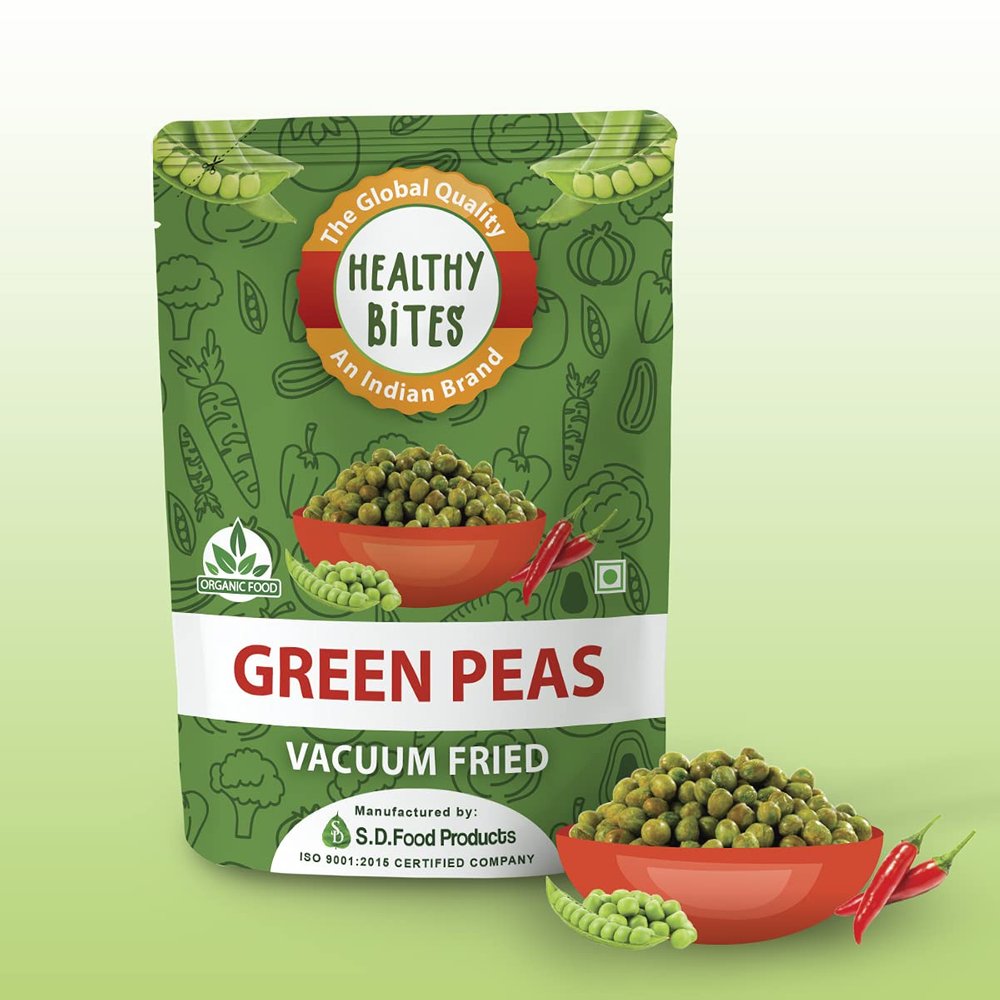 Vacuum Fried Green Peas - 210g (70 g * Pack of 3)