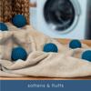 S&T INC. Reusable Laundry Dryer Balls, Soften and Fluff Laundry, Dark Blue, 2.5 in, 6 Pack view 4