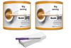 Big saving Waxing Kit Flavored Hot Wax 600gm For Hair Removal With 70pc wax Strips And Knife for women And Man | Wax Combo Kit (WAX STRIPS AND GOLD WAX -2 PCS) view 1