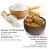 Sartaj Gur Atta Biscuits | Jaggery Wheat Biscuits, 1kg view 4