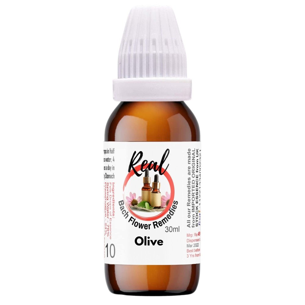 Healing Herbs Olive 30Ml-Original Imported Flower Therapy Remedies By Dr Edward Bach-Prepared From The First Concentrate