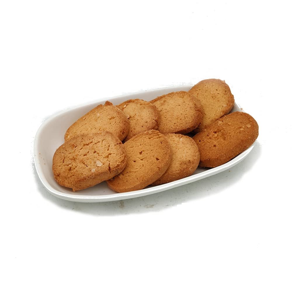 Biskutwala Old Delhi's Special Eggless Kaju Biscuits for Breakfast (250 Grams)