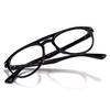 myreen Money Heist Professor Glasses with Blue Cut Computer Glasses For Men & Women | Shine Black | Medium Size 52mm (Frame + Anti-Glare Bluecut Lens, Black) view 4