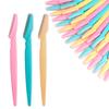 KHUSHI Stainless Steel Eyebrow, Neck, Face, Upper Lips as well as Unnecessary Hairs Elsewhere Shaping Trimmer Shaper Shaver Razor Tool (Pack of 3) view 4
