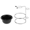 Losa Professional Shaving Set Acrylic Soap Bowl/Mug + Stainless Steel Shaving Tool Brush Holder Stand for Men view 4
