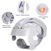 Head Massager Helmet Electric Head Massager Acupuncture Point Brain Relaxation Tension Release Vibration Massager with Heat Air Compression to Reduce Stress of Head view 2