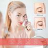 Eyebrow Trimmer Facial Hair Remover for Women, Rechargeable Body Face Hair Shaver Razor USB Electric Remover Nose Lips Armpit Bikini Painless Built-in LED Light Lady Gift (Rainbow 1 Pack 2 Heads) view 4