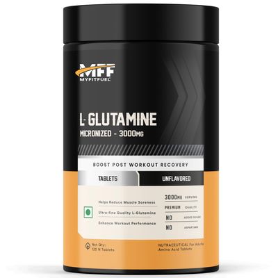 MyFitFuel L-Glutamine (3000 mg) 120 Tablets