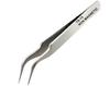 Aadvay Enterprises TS-15 Stainless Steel Precision Tweezer Curved Tip 120mm [Pack of 2] view 1