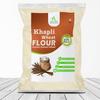 AGROVATION Khapli Wheat Flour - 5kg (Emmer, Long Grain) | Low Gluten & Diabetics Friendly Atta view 1
