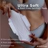 Be Me - 12 Sanitary Pads For Women, Rash Free, Ultra-Thin, Leak Proof, Biodegradable, Certified Napkins, LARGE for Medium Flow (Pack of 12) With White Disposable Pouch view 2