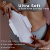 Be Me - 30 Sanitary Pads For Women, Rash Free, Ultra-Thin, Leak Proof, Biodegradable, Certified Napkins, Flow Wise COMBO, Pack of 30 (10 Regular, 10 L, 10 XL) With White Disposable Pouch view 2
