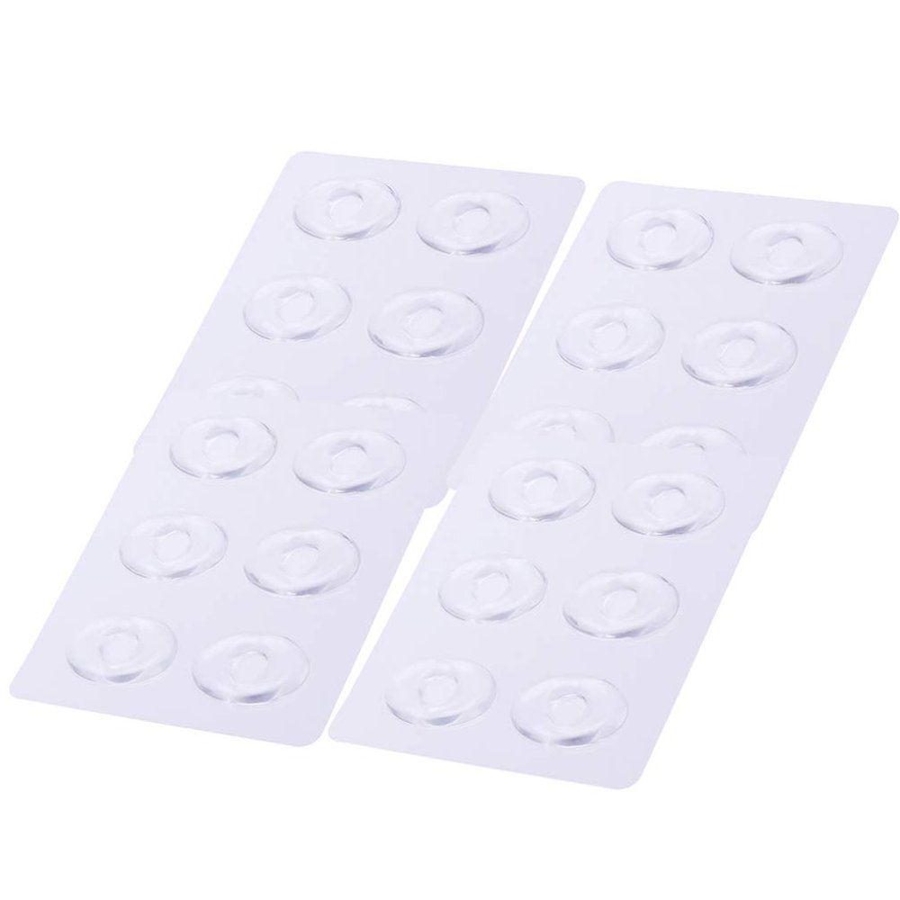 ARTIBETTER 24pcs Corn Cushions Corn Pads Gel Adhesive Foot Care Cushions Back Heel Sticker Reduce Foot and Heel Pain