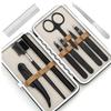 COSYOO Women Ladies Girls Teens Professional Brush Pen Eyebrow Tweezers Kit Portable Lightweight Eyebrow Razor Eyebrow Tool Eyebrow Grooming Set with view 1