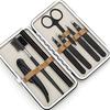 COSYOO Women Ladies Girls Teens Professional Brush Pen Eyebrow Tweezers Kit Portable Lightweight Eyebrow Razor Eyebrow Tool Eyebrow Grooming Set with view 4