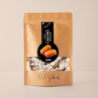 LASUGAR Caramel toffee, 250 grams Stick Jaws, Butter Toffee, Creamy Toffees, Soft and Tasty