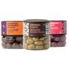 Entisi Premium Chocolate Coated Crunchy Hazelnut, Tiramisu & Cranberry Dragees Jar - (120g Each, Pack of 3) view 1