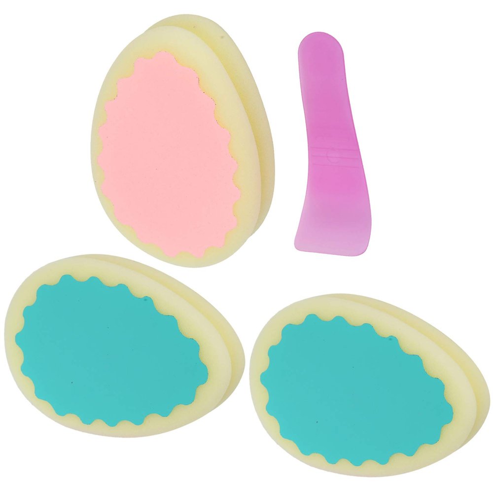 Convenient Practical Excellent Sponge Depilation Pads, Hair Removal Pad, Chin for Cheeks Arms Lips