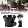 Barber Cleaning Brush, Shaving Soap Bowl Soft Barber Cleaning Brush Thick Texture ABS Material Durable for Family view 3