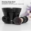 Barber Cleaning Brush, Shaving Soap Bowl Soft Barber Cleaning Brush Thick Texture ABS Material Durable for Family view 4