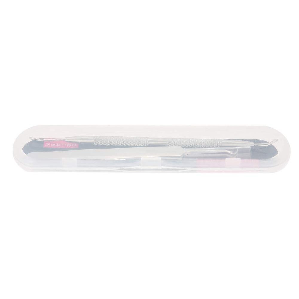 Blackhead Removal Extractor Pimple Removal Extractor Stainless Steel Blackhead Removal, Curved Blackhead Removal, for Home Personal Use Professional Use