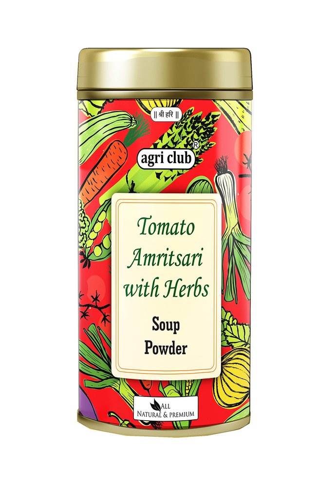 Tomato Amritsari With Herbs Soup Powder 250gm/8.81oz | Instant Soup Powder | Agri Club