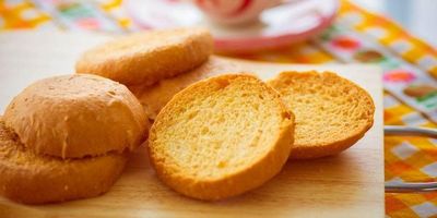 Biskutwala Old Delhi's Famous Traditionally Prepared Fresh Tasty Large Egg Less Round Rusks (250)