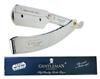 Fortive Gentlem Shaving Razor Stainless Steel Straight Edge Barber Razor For Men Well Balanced Sliding Style Weight (FREE Blade Inside) view 1
