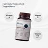 Miduty Vitamin ADK Multivitamin Contains Vitamin A - D3 - K2 Immunity Booster, Bone Strength, Healthy Heart Vitamin ADK Supplement For Men and Women - 30 Capsules view 2