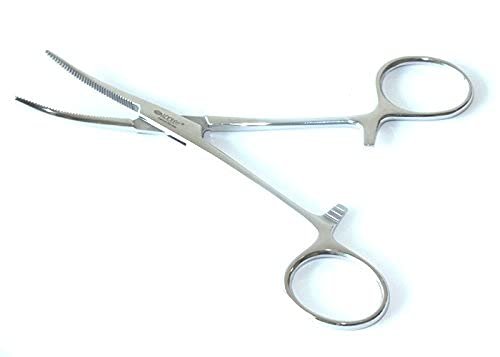 ADDLER DENTAL ARTERY FORCEP CURVED MEDIUM SIZE. LONG TIME ANTI RUSTING WARRANTY (AFM45)