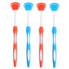 ARTIBETTER 4Pcs Tongue Scraper Tongue Cleaner Brush Tongue Scrubber for Adults, Healthy Oral Care, view 1